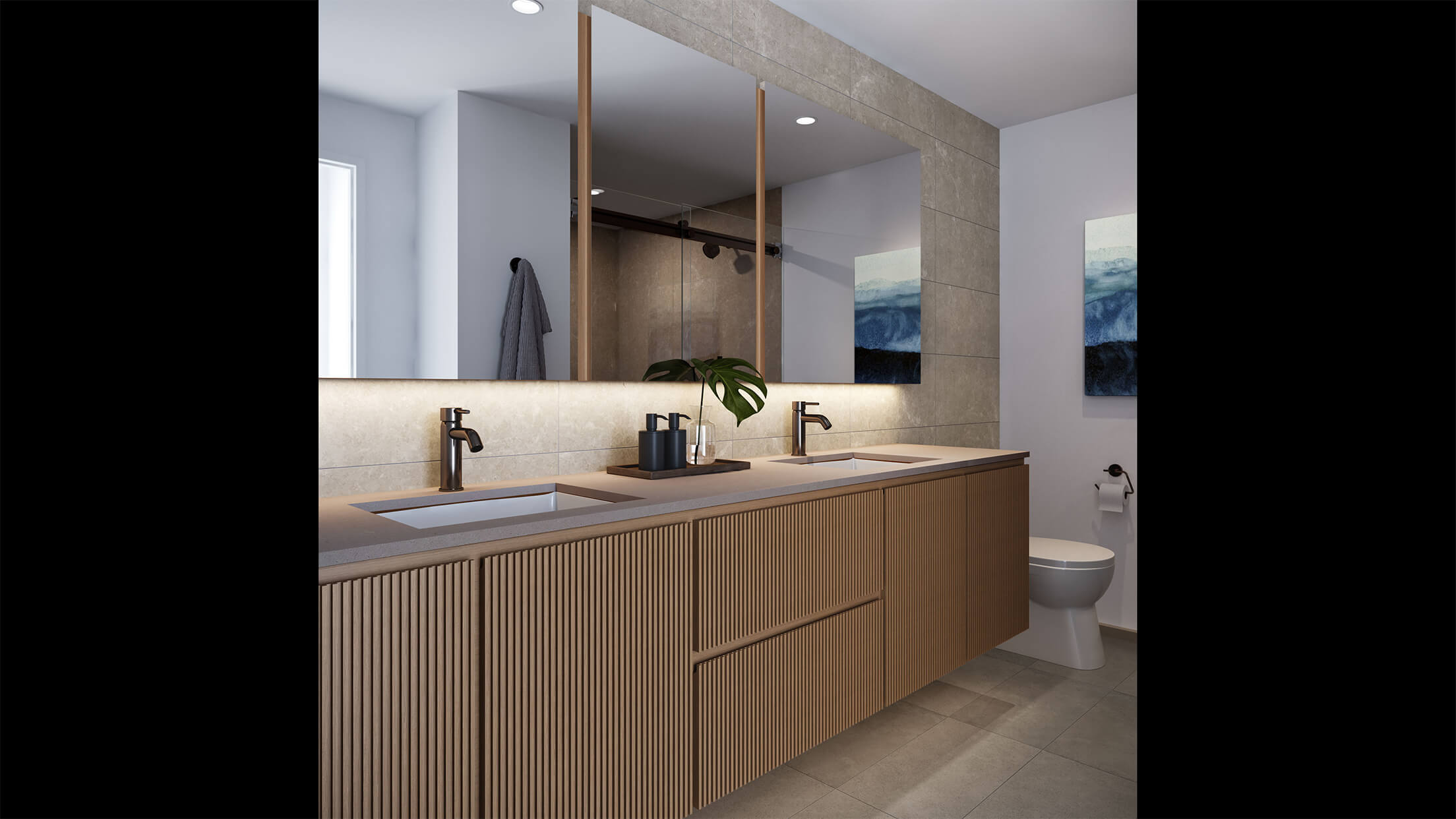 Park Ward Village Unit 4010 - Photo - Bathroom (Dark)